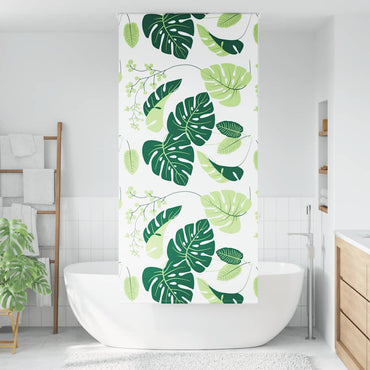 vidaXL Rideau de douche enrouleur 110x240 cm largeur du tissu 106 cm
