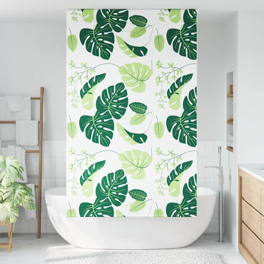 vidaXL Duschrollo 130x240 cm Stoffbreite 126 cm