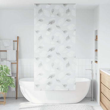 vidaXL Duschrollo 100x240 cm Stoffbreite 96 cm