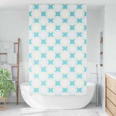vidaXL Duschrollo 140x240 cm Stoffbreite 136 cm