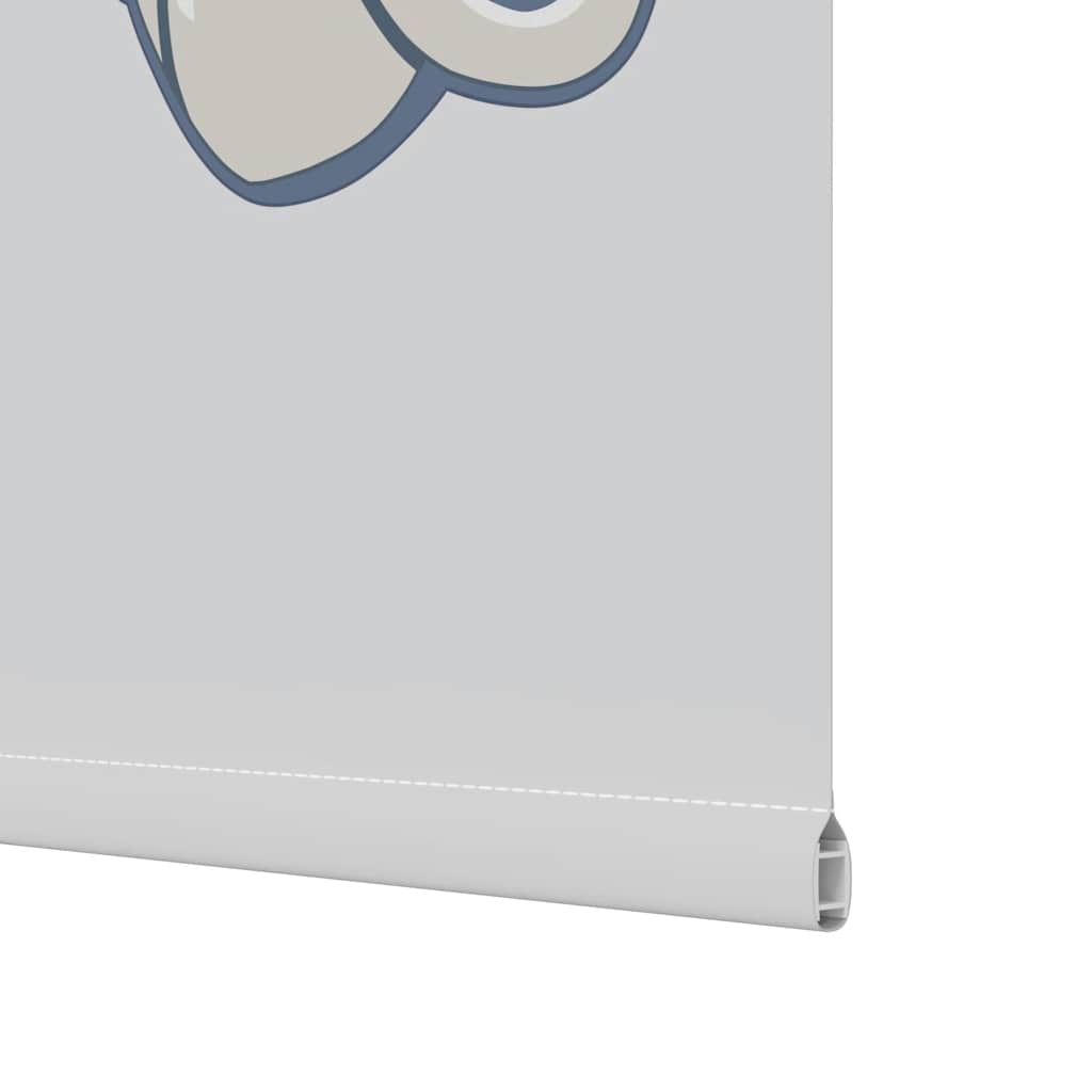 vidaXL Duschrollo 90x240 cm Stoffbreite 86 cm