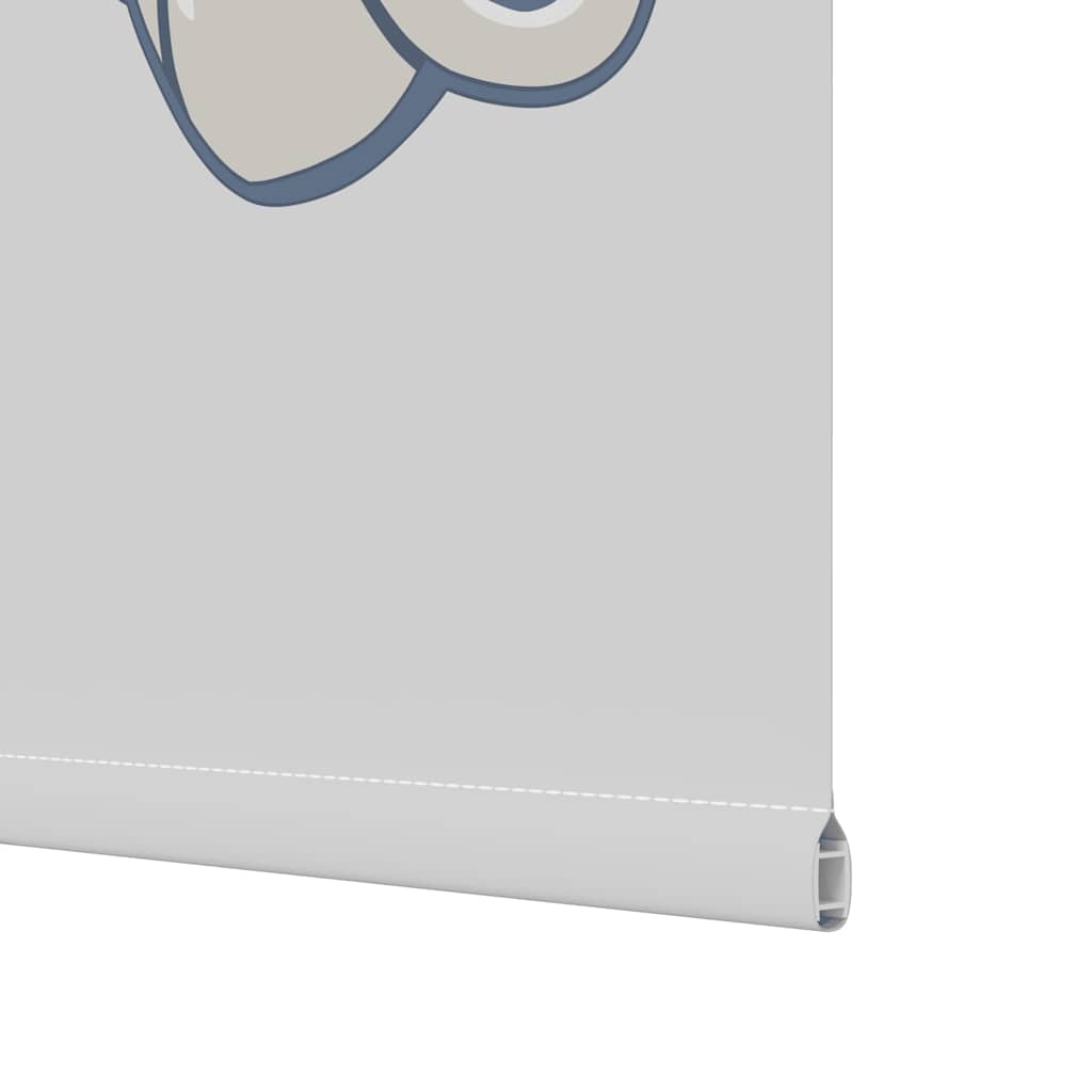 vidaXL Duschrollo 100x240 cm Stoffbreite 96 cm