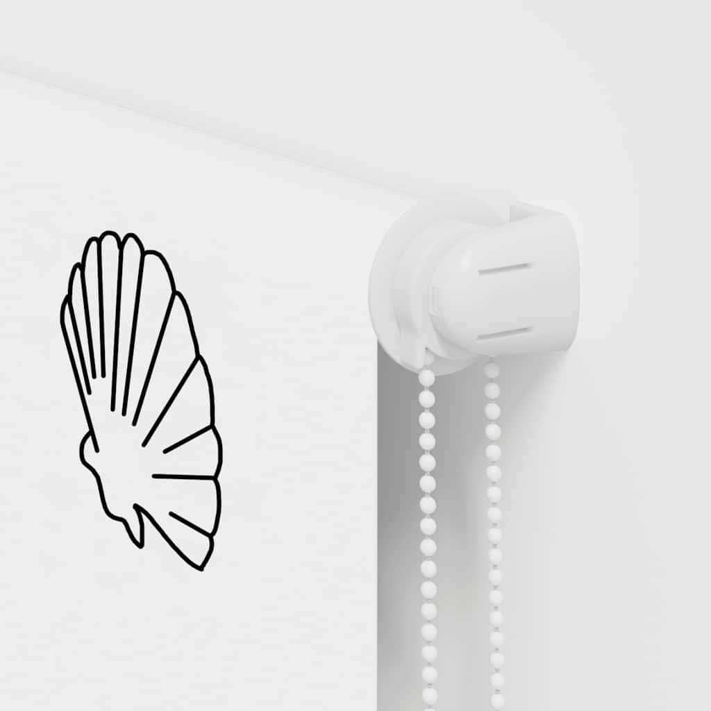 Duschrollo 160x240 cm Stoffbreite 156 cm