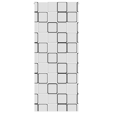 vidaXL Duschrollo 110x240 cm Stoffbreite 106 cm
