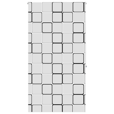 vidaXL Duschrollo 140x240 cm Stoffbreite 136 cm