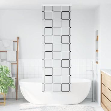 vidaXL Duschrollo mit Kassette 70x240 cm Stoffbreite 66 cm