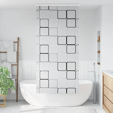 vidaXL Duschrollo mit Kassette 90x240 cm Stoffbreite 86 cm
