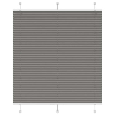 vidaXL Store plissé anthracite 115x100 cm Largeur du tissu 114,4 cm Polyester