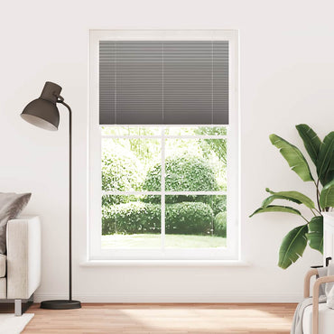 vidaXL Store plissé anthracite 120x200 cm Largeur du tissu 119,4 cm Polyester