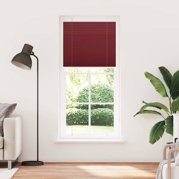 vidaXL Store plissé bordeaux 85x200 cm Largeur du tissu 84,4 cm Polyester