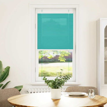 vidaXL Plissee Petrolgrün 65x100 cm Stoffbreite 64,4 cm Polyester