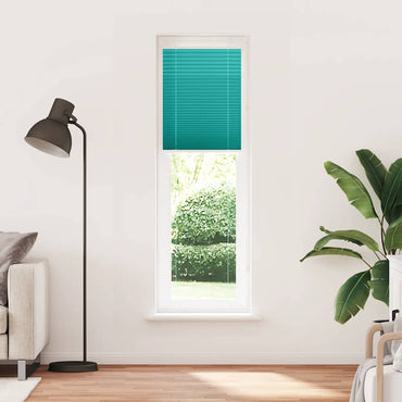 vidaXL Plissee Petrolgrün 60x200 cm Stoffbreite 59,4 cm Polyester