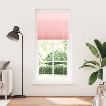 vidaXL Plissee Rosa 100x200 cm Stoffbreite 99,4 cm Polyester
