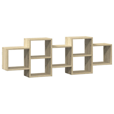 vidaXL Étagère murale chêne sonoma 129x18x42 cm bois d'ingénierie