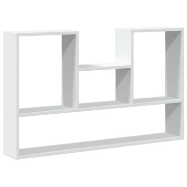 vidaXL Wandregal Weiß 99 x 15 x 60 cm Holzwerkstoff