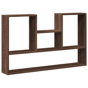 vidaXL Wandregal Braun Eichen-Optik 99x15x60 cm Holzwerkstoff