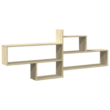 vidaXL Étagère murale chêne sonoma 167,5x18x68 cm bois d'ingénierie