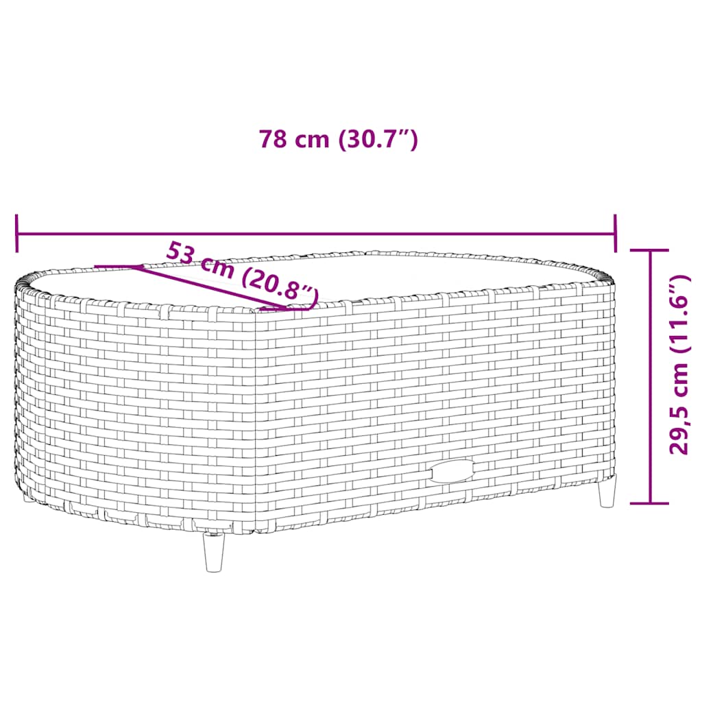 vidaXL 4-tlg. Garten-Sofagarnitur mit Kissen Schwarz Poly Rattan