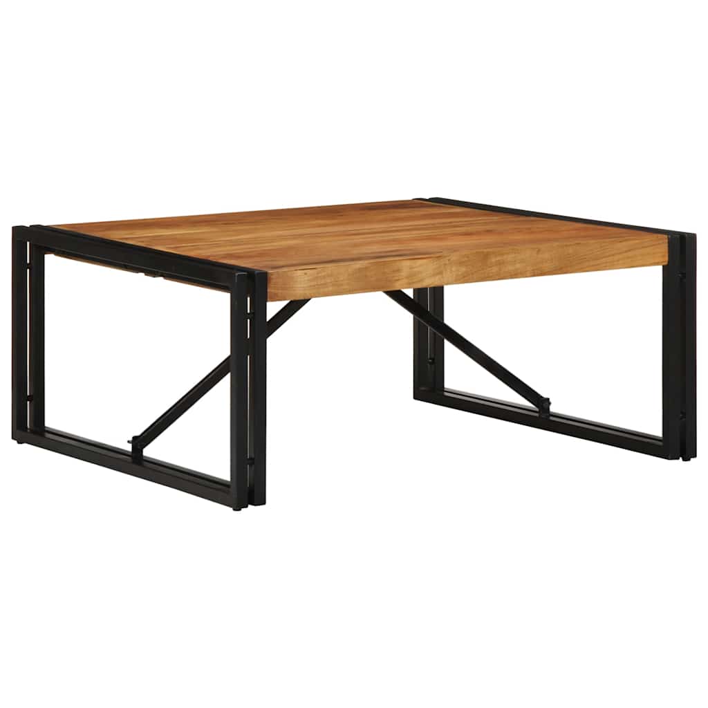 vidaXL Couchtisch 80x80x35 cm Massivholz Akazie
