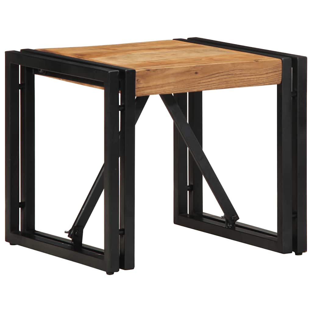 vidaXL Couchtisch 40x40x35 cm Massivholz Akazie