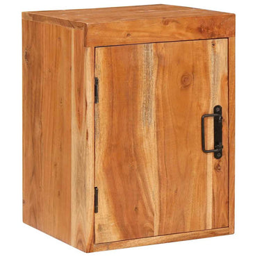 vidaXL Nachttisch Braun 35 x 33 x 48 cm Massivholz Akazie