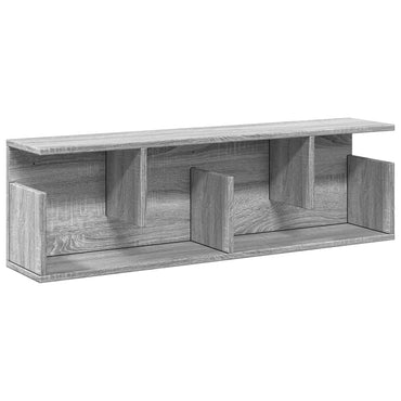 vidaXL Armoire murale 100x20x30 cm Gris Sonoma en bois d'ingénierie