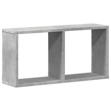 vidaXL Armoire murale 60x16x30 cm gris béton en bois d'ingénierie