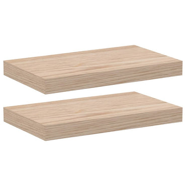 vidaXL Étagères flottantes 2 pcs 40x23,5x4 cm Bois d'ingénierie