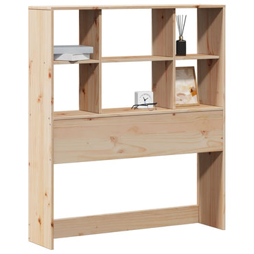 vidaXL Kopfteil mit Stauraum 90 cm Massivholz Kiefer