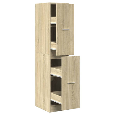 vidaXL Armoire de pharmacien chêne Sonoma 30 x 41 x 144,5 cm Aggloméré