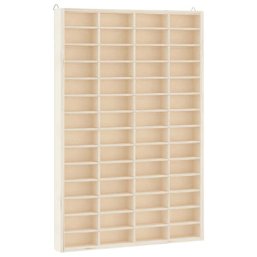 vidaXL Sammlervitrine aus Holz mit 56 Fächern 40 x 4,5 x 60 cm