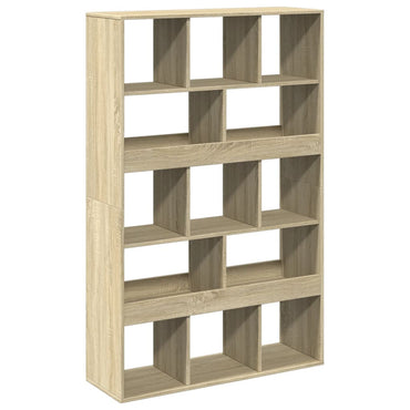 vidaXL Bücherregal Sonoma-Eiche 100x33x156,5 cm Holzwerkstoff