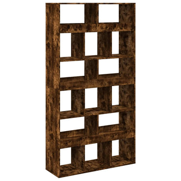 vidaXL Raumteiler Räuchereiche 100x33x187,5 cm Holzwerkstoff