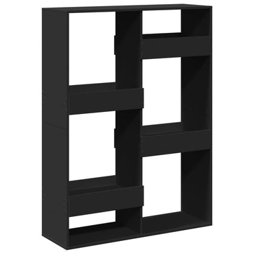 vidaXL Séparateur de pièce Noir 100x33x135 cm Bois d'ingénierie