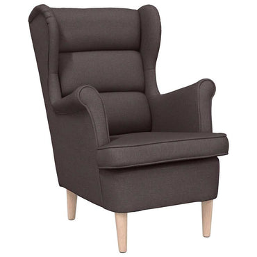 vidaXL Sessel Dunkelbraun 74x84x100 cm Stoff