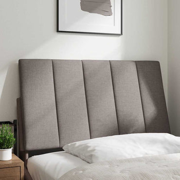 vidaXL Kopfteil-Kissen "Hanko" Taupe 90 cm Stoff