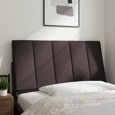 vidaXL Kopfteil-Kissen "Hanko" Dunkelbraun 100 cm Stoff