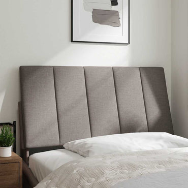 vidaXL Kopfteil-Kissen "Hanko" Taupe 100 cm Stoff