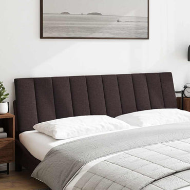 vidaXL Kopfteil-Kissen "Hanko" Dunkelbraun 180 cm Stoff