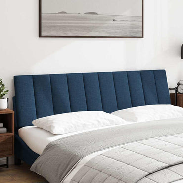 vidaXL Kopfteil-Kissen "Hanko" Blau 180 cm Stoff