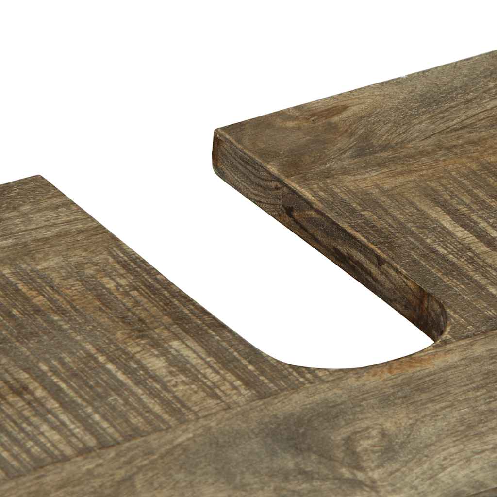 vidaXL Ensemble de meubles de salle de bain 5 pcs Bois de manguier massif