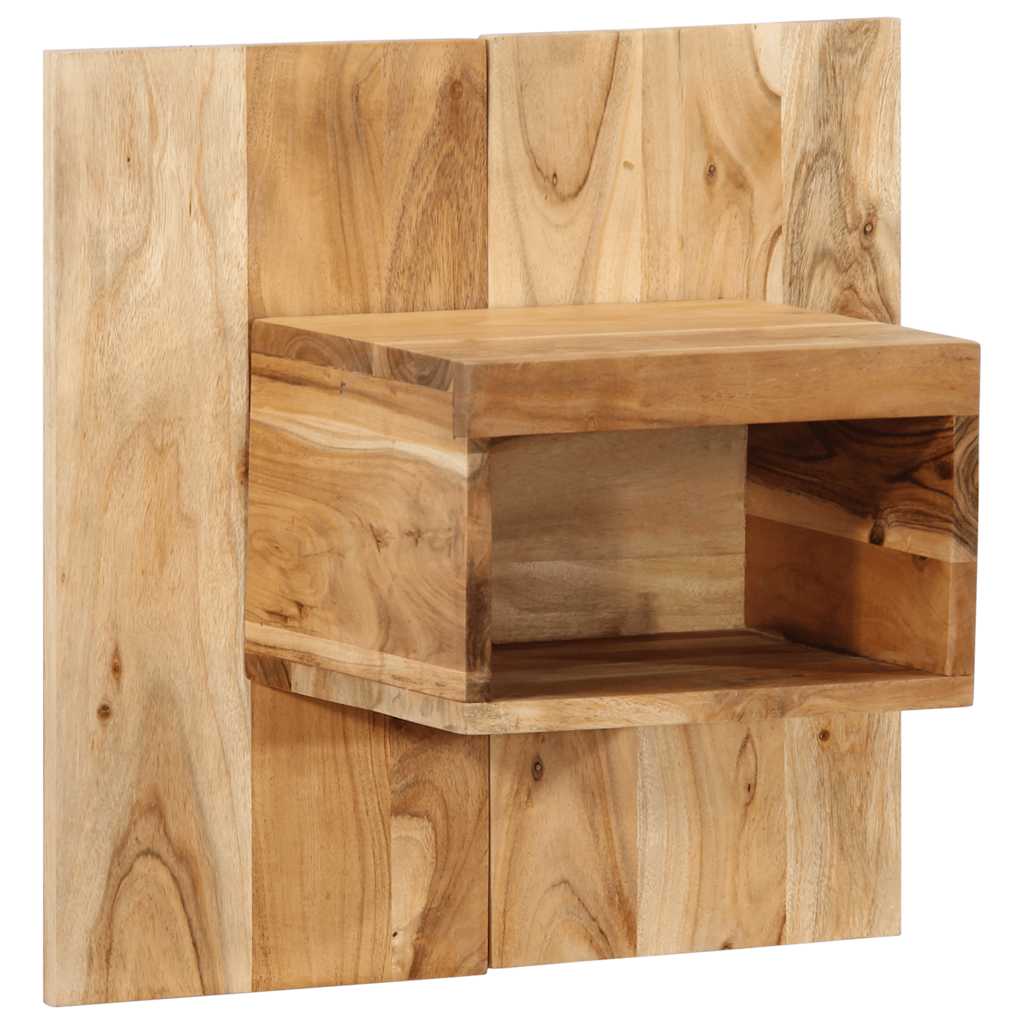 vidaXL Nachttisch 50x27x50 cm Massivholz Akazie