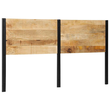 vidaXL Kopfteil 180 cm Massivholz Mango und Eisen