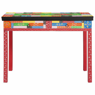 vidaXL Schreibtisch mit Schubladen Mehrfarbig 100 x 50 x 77 cm
