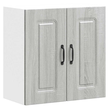 vidaXL Armoire haute de cuisine Kalmar Gris Sonoma Bois d'ingénierie