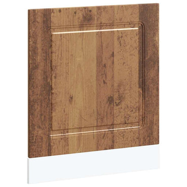 vidaXL Geschirrspülerblende Kalmar Altholz-Optik 60x1,5x67 cm