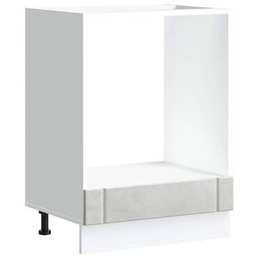 vidaXL Meuble sous-vasque Lucca Gris béton Aggloméré