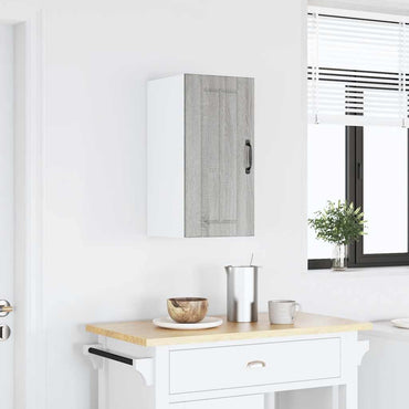 vidaXL Küchen-Hängeschrank Lucca Grau Sonoma Holzwerkstoff