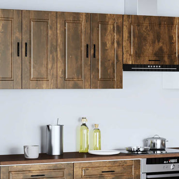 vidaXL Küchen-Hängeschrank Porto Räuchereiche Holzwerkstoff
