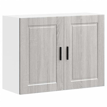 vidaXL Küchen-Hängeschrank Porto Grau Sonoma Holzwerkstoff